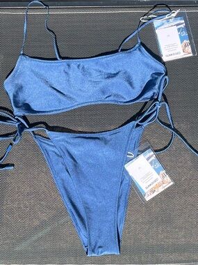 Sunkissed Blue Bikini